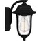 Quoizel Mulberry Outdoor Wall 1 Light Matte Black MUL8406MBK - alternate 3